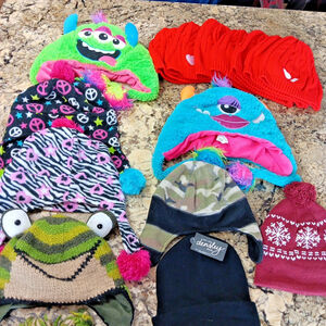 15 X Wholesale Reseller Beanie Toque Lot Various Types Kellytoy, DeLux, Densley
